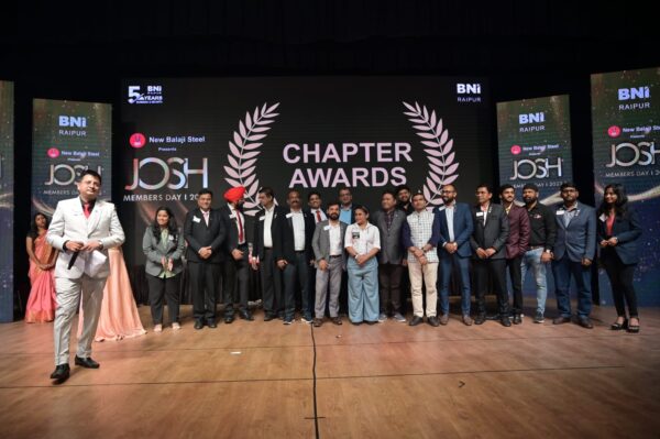 RAIPUR NEWS : BNI ने धूमधाम से मनाया मेंबर्स डे जोश, सांस्कृतिक कार्यक्रमों के माध्यम से सदस्यों ने भरा जोश