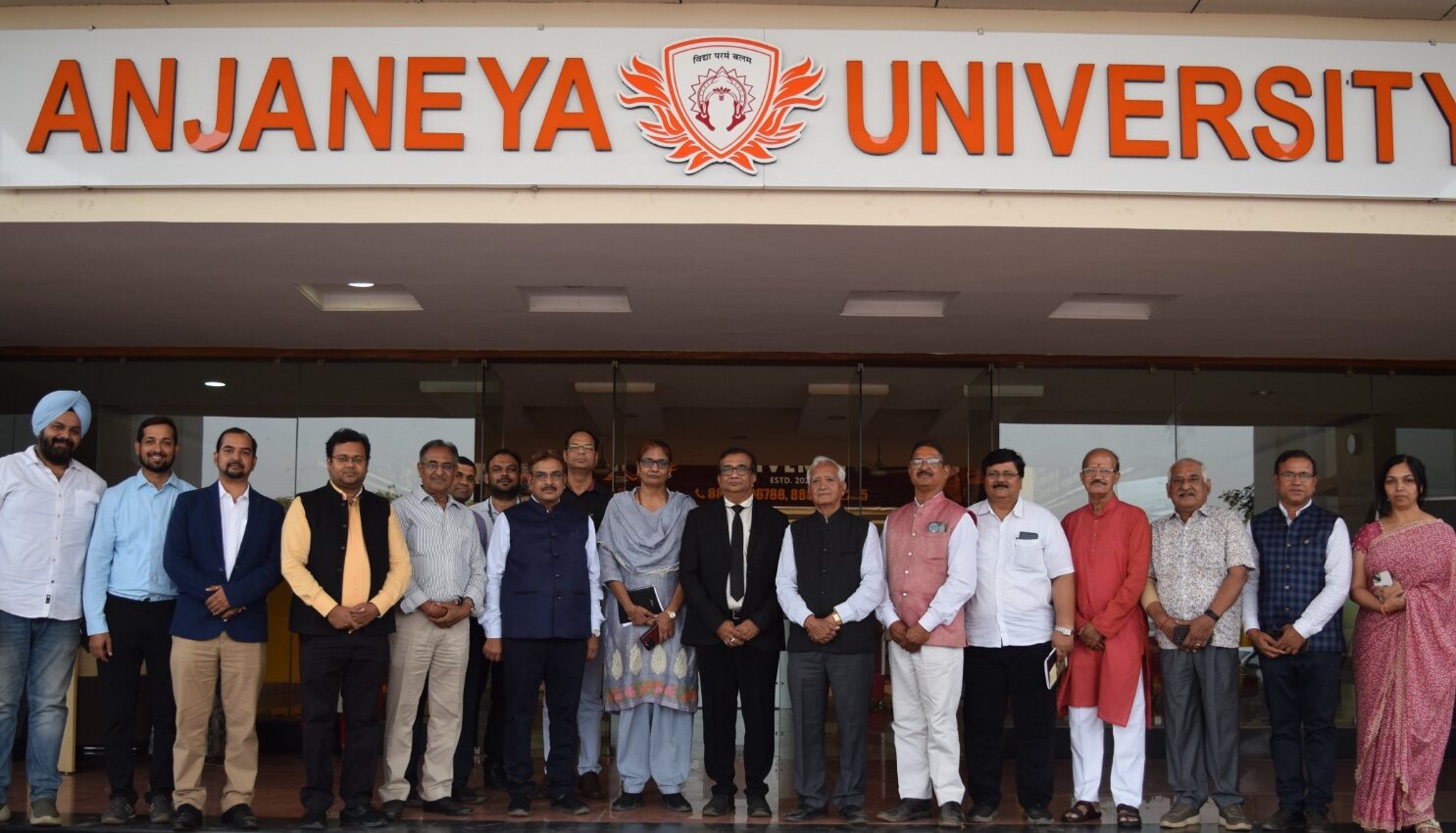RAIPUR NEWS : आंजनेय विश्वविद्यालय में संकल्प दिवस का आयोजन